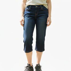 Marmot Women's Dark Blue Capri Jeans